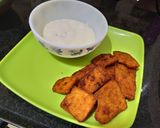 A picture of step 4 of Cheesy Dip.