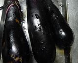 A picture of step 1 of Hot Summer Days Await! Learn the Chef's Way to Prep Eggplants.