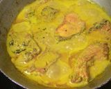 A picture of step 5 of Mustard Fish.