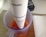Foto del passaggio 3 della ricetta Granita di pomodoro con crema di burrata e granella di pistacchi