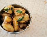 A picture of step 3 of Ramnavami Vrat special farali Bhog thali.