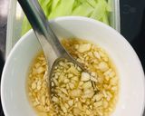 Hình bước làm 3 của món Gỏi dưa lưới xanh