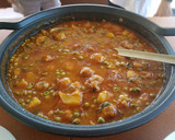 Foto del paso 16 de la receta: Albóndigas de ternera en salsa con guisantes