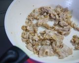 A picture of step 3 of Simmered Spring Cabbage and Spring Onions with Mustard Cream.