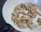 A picture of step 3 of Simmered Spring Cabbage and Spring Onions with Mustard Cream.