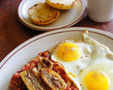 A picture of step 6 of Hawaiian Breakfast: Corned Beef and Hashed Potatoes.