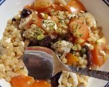 A picture of step 4 of Mediterranean Couscous with Seafood Mix.