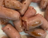Foto del paso 2 de la receta: Fideos con salchichas