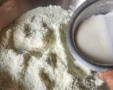 A picture of step 2 of Tricolor Milk Coconut Mithai - Tirangi Doodh Nariyal Mithai.