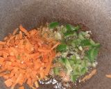 A picture of step 3 of Sooji aloo magic.