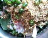 A picture of step 1 of Palak Jowar Chilla.