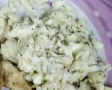 A picture of step 1 of Egg fried rice.