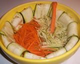 Foto del paso 9 de la receta Ensalada de calabacín y carlota