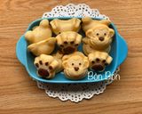 Hình bước làm 3 của món Bánh Chiffon Hình Thú cho Bé