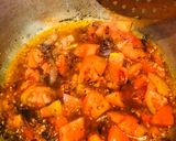 A picture of step 3 of Gobi Aalo.