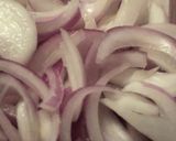 A picture of step 1 of Veggie pakoda platter.
