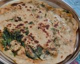 गेहूं आटा मेथी पराठा (gehu atta methi paratha recipe in Hindi) रेसिपी चरण 3 फोटो