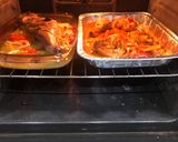 Foto del paso 5 de la receta Pollo al horno con cebolla y zanahoria