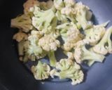 A picture of step 1 of Aloo gobhi.
