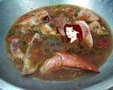 Foto langkah ke 8 dari resep Kepala Kakap Merah Palumara 🍽.