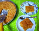 صورة لخطوة 3 من وصفة البسبوسه السريعه بسبوسه الأكياس لذيذة جداً