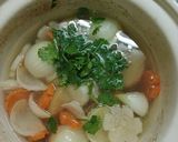 รูปขั้นตอนการทำที่ 6 ของ ซุปน่องไก่และผักต่างๆ ตุ๋น เมนูเด็ก 1 ขวบขึ้นไป