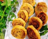 A picture of step 11 of Pin wheel samosa.