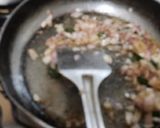 A picture of step 4 of Vidarbha special Nagpuri style Wanga batata Saoji masala bhaji.