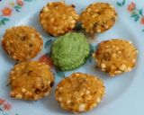 A picture of step 11 of Sabudana Vada.