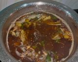 A picture of step 3 of Kashmiri Kahwa.