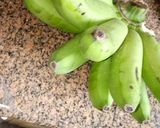 A picture of step 1 of Green bananas crips favorite Easter snack.