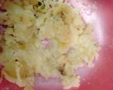 A picture of step 2 of Aloo bonda aloo pakora.
