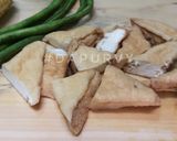 Foto langkah ke 1 dari resep Sayur lodeh tahu kulit bumbu iris.
