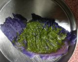 A picture of step 6 of Purple cabbage wrap with kathiyavadi touch.