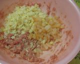 A picture of step 3 of Bamboo Shoots and Plump Shrimp Shumai.