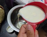 A picture of step 1 of Choco cold coffee.