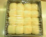 A picture of step 7 of Light and Fluffy Pull-Apart Bread with Cream Cheese.