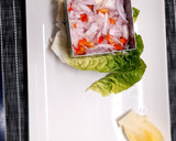 Foto del paso 9 de la receta: Timbal de marisco sobre lechuga baby