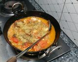 A picture of step 4 of Eid special peshawari chicken karahi.