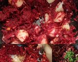 A picture of step 1 of Beetroot cutlet.