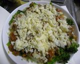 A picture of step 2 of Lasagna-style Layered Broccoli and Potatoes ♪.