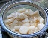 A picture of step 3 of Asian Pear Jam.