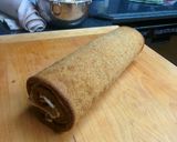 A picture of step 12 of Pumpkin Roll.
