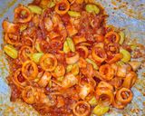 Foto langkah ke 4 dari resep Cumi asin pete.