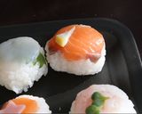 A picture of step 8 of Cute Girl's Day Temari Sushi.