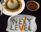 A picture of step 8 of White rice and stew.