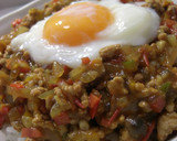 A picture of step 4 of Keema Curry.