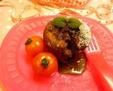 A picture of step 10 of Tomato Chocolate Fudge Muffin.