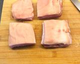 A picture of step 1 of DongPo Pork.