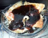 A picture of step 3 of Salmon And Cheese In BBQ Sauce.
